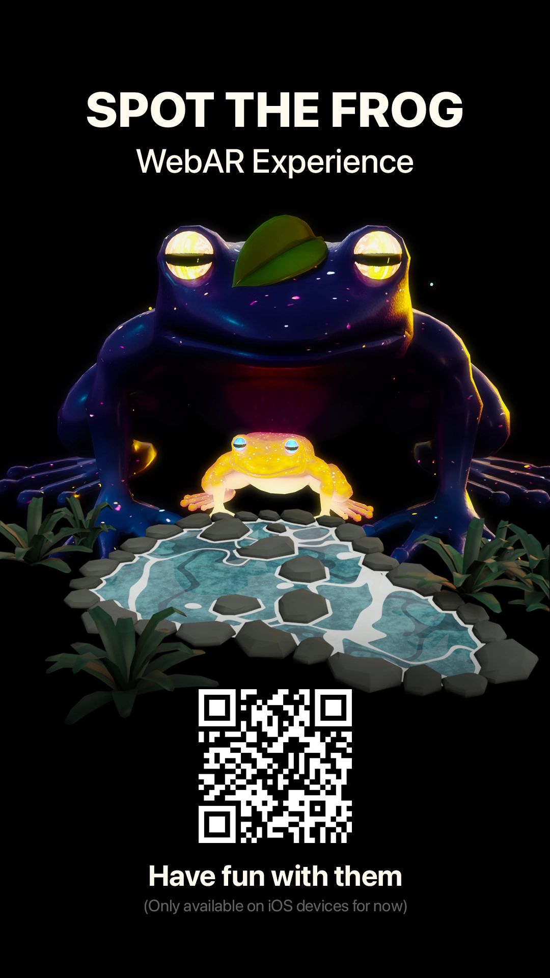 Spot the Frog AR effect.