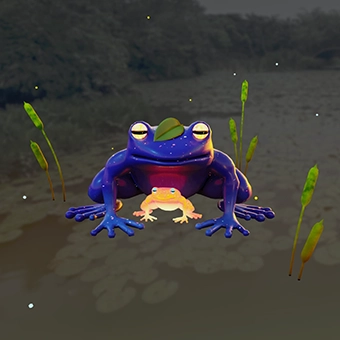 Spot the Frog Scene 01