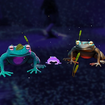 Spot the Frog AR Scene 04